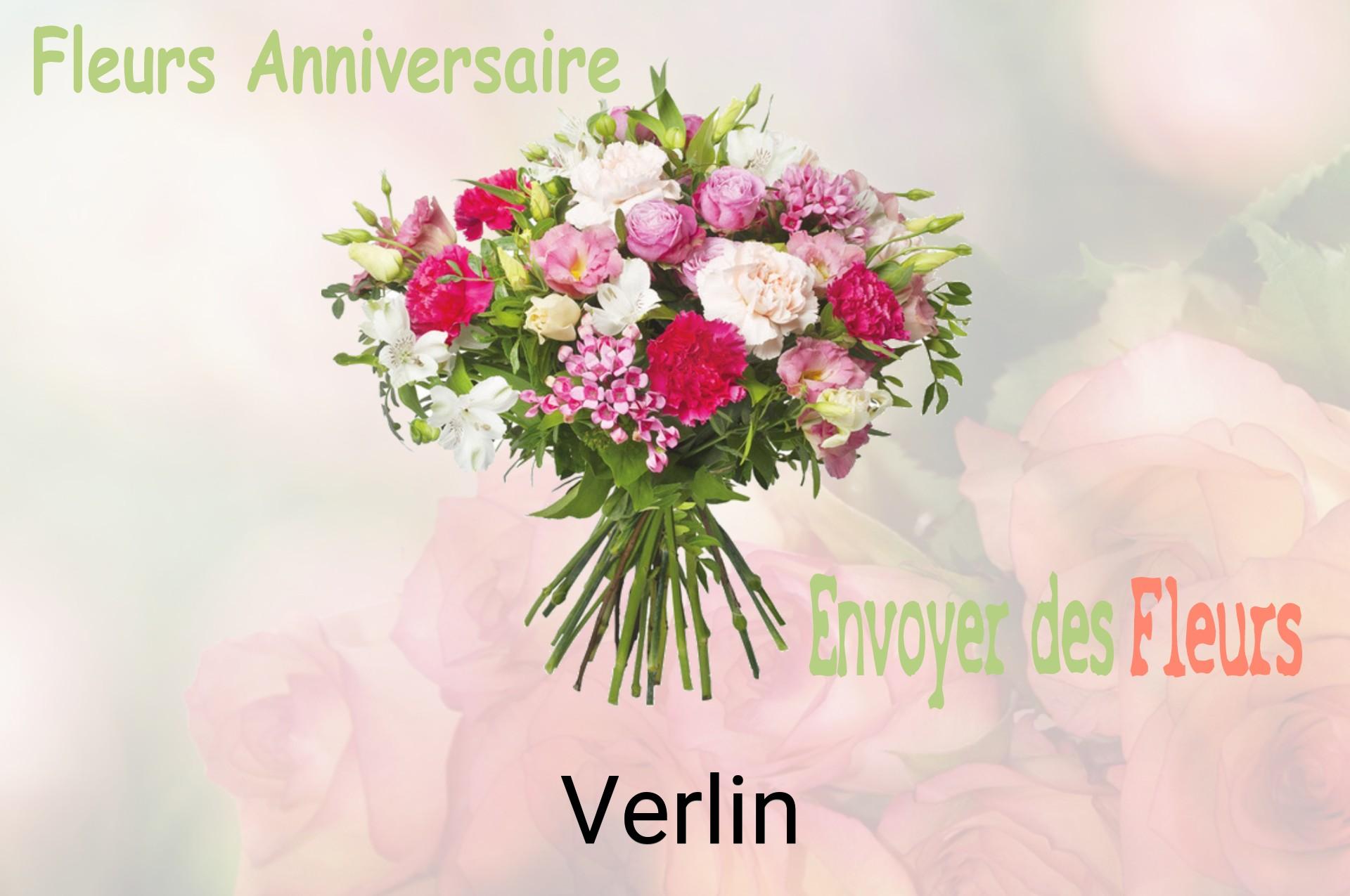 Bouquet de fleurs d’anniversaire livré à Verlin